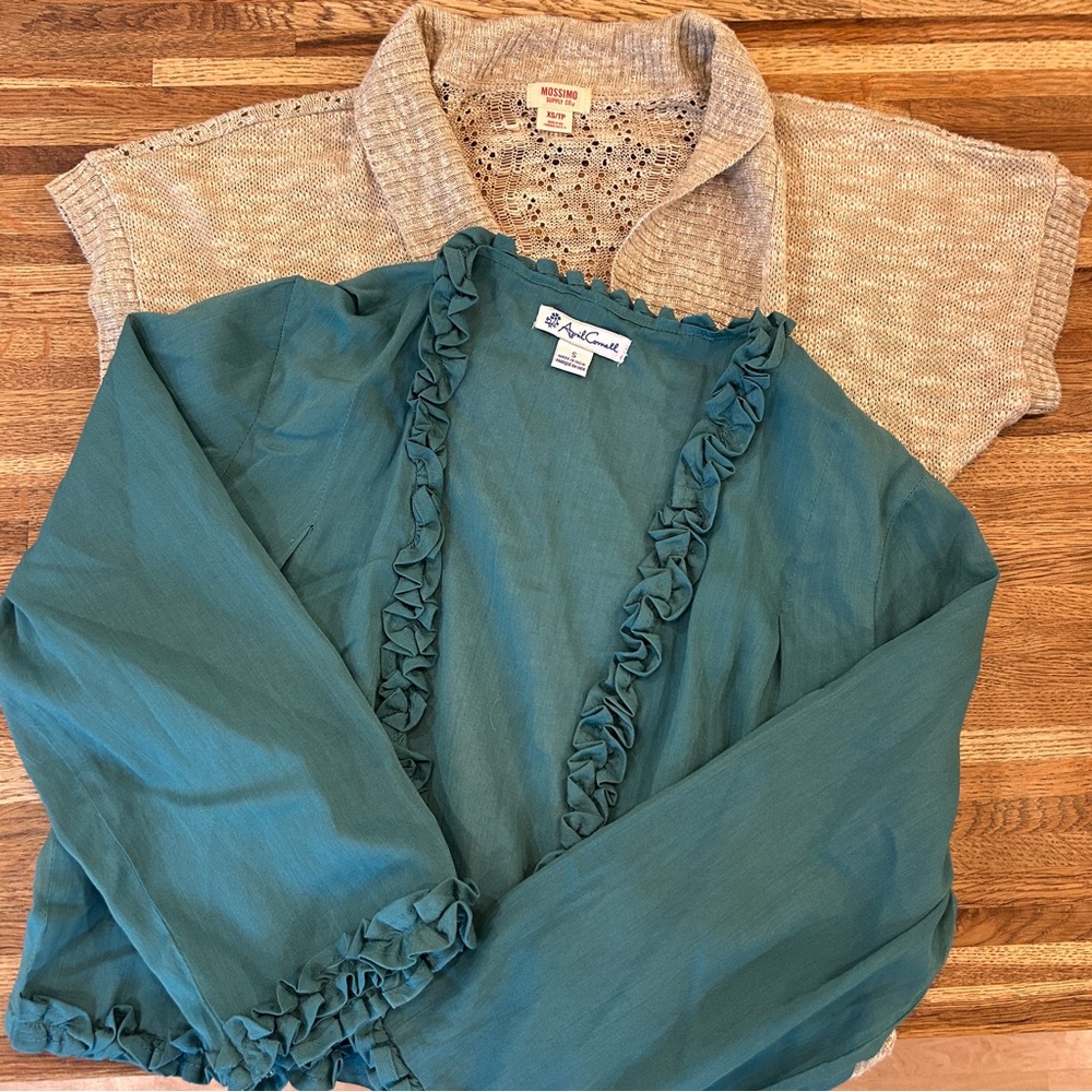 2-for-1 Bundle: Shrug & Cardigan